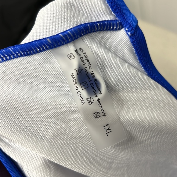 Blue Shein Bikini Top - Picture 4 of 4